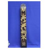 Old Carved Wood Wall Panel