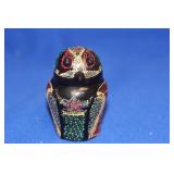 Lacquer Owl Container
