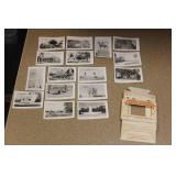 lot of 16 miniture genuine photograph Gettysburg