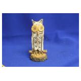 Carved Wooden Owl