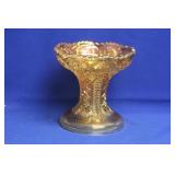 Carnival Glass Compote
