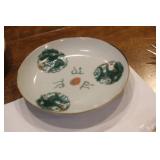 Antique Chinese Famille Verte Plate