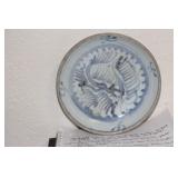 Antique Chinese Blue and White Plate