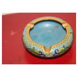 Antique Chinese Cloisonne Ashtray