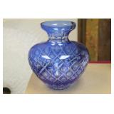 Cutglass vase