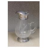 sterling and etched glass crust