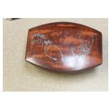 Shrimp Motief Lacquer Box