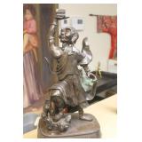 Japanese bronze warriors