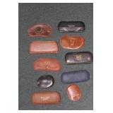 Lot of 10 Vintage/Antique Eyeglass Cases