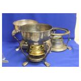 Lot of 3 Vintage/Antique Chafing Warmer
