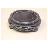 Vintage Chinese Wooden Vase Stand