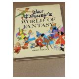 Walt Disney's World of Fantasy Hardcover Book