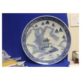 Japanese Blue and White Charger