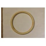 Antique Bone Carved Bangle Bracelet