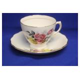 English Bone Chine Royal Vale Cup and Saucer