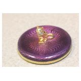 Very Rare Faberge Enamel Lid