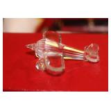 Swarovski Crystal Airplane