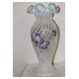 Signed Mike Lemon Fenton Vase