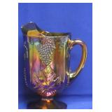 Carnival Glass Pitcher