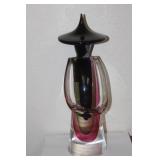Mid Century Modern Murano Asian Figure