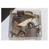 Lots of old Locks and Keys