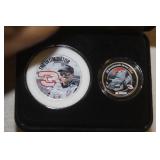 Dale Earnhardt Colorized Franklin Half Dollar