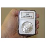 An NGC Graded 1882-S Morgan Silver Dollar