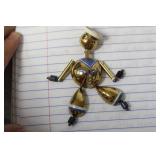 An Articulated Sailor Brooch