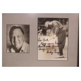 Framed Signed Billy Casper Golfer