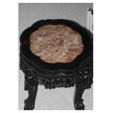 Antique Chinese Carved Wood Stand/Stool