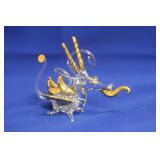 A Glass or Crystal Flying Dragon