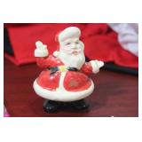 A Single Santa Salt of Pepper Shaker