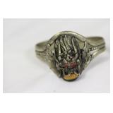 A Well Carved Chinese Metal Bracelet