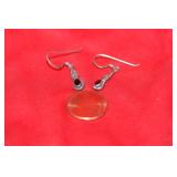 A Pair of Sterling Earrings