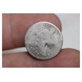 A Cull 1887 Silver dime