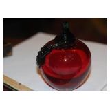 Red Glass Apple