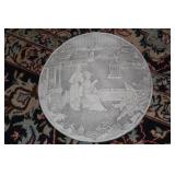 Beautiful Chinese Round Plaque