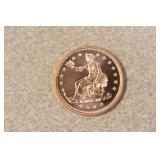 One Ounce Copper Round