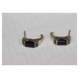 A Pair of Sterling Earrings