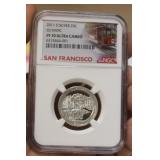 Ultra cameo silver quarter