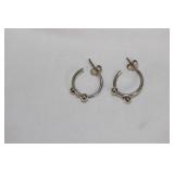 A Pair of Sterling Earrings