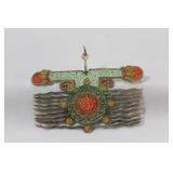 An Enamel Sterling Pendant