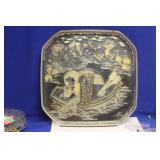 Rosenthal Glass Plaque