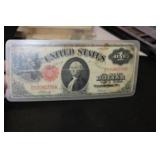 A Laminated 1917 $1.00 Note