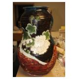 Japanese Sumidagawa Floor Vase