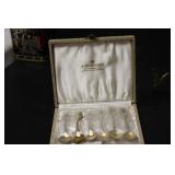 A Set of Denmark Sterling Michelsen Spoons