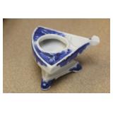 Antique Japanese Porcelain Holder
