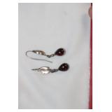 A Pair of Sterling Earrings