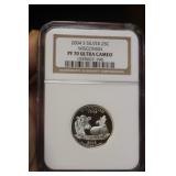 Ultra cameo silver quarter