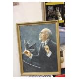 Signed Oil on Masonite Board Painting